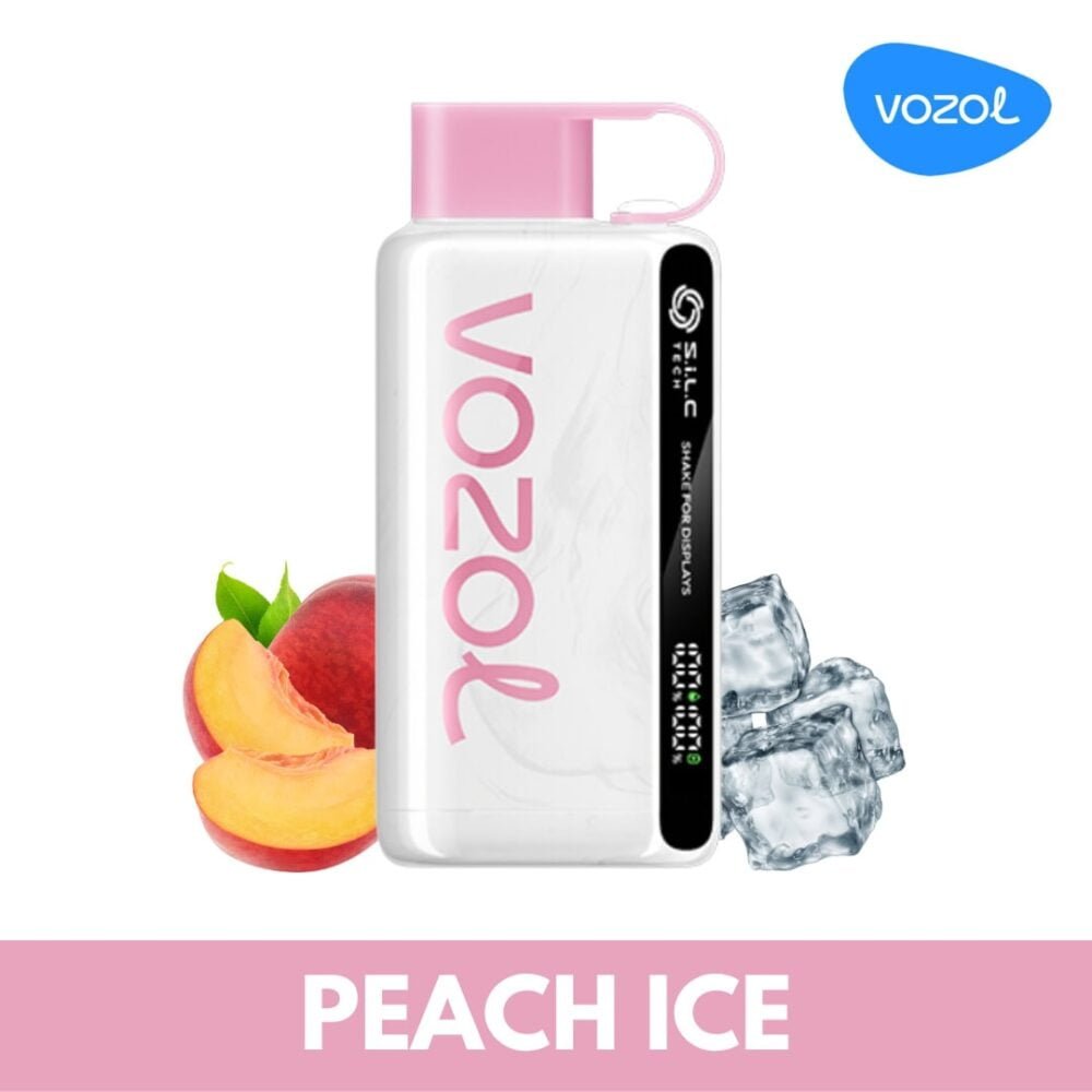 Vozol Star 12K Puffs  (5% nicotine) peach ice