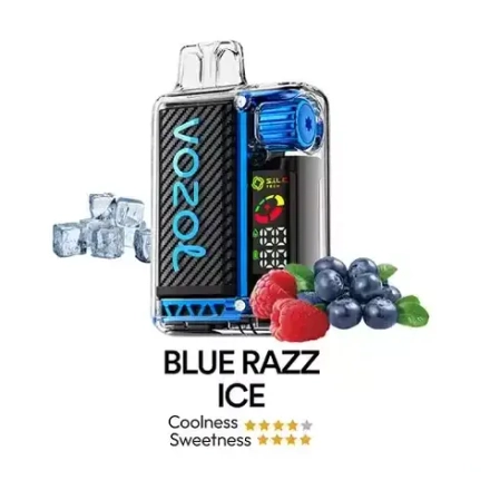 Vozol Vista 20000 puffs  (5% nicotine)  Blue Razz Ice