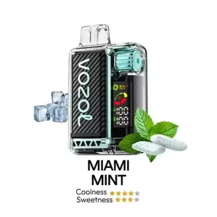 Vozol Vista 20000 puffs  (5% nicotine)  Miami Mint