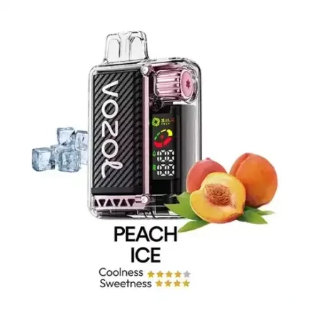 Vozol Vista 20000 puffs  (5% nicotine)  Peach Ice