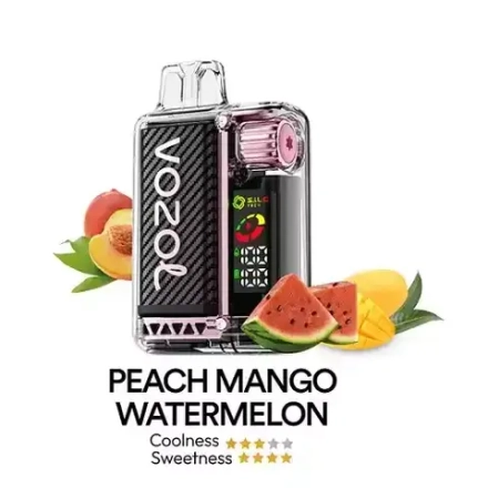 Vozol Vista 20000 puffs  (5% nicotine) Peach Mango Watermelon