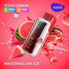 vozol star watermelon ice 20k