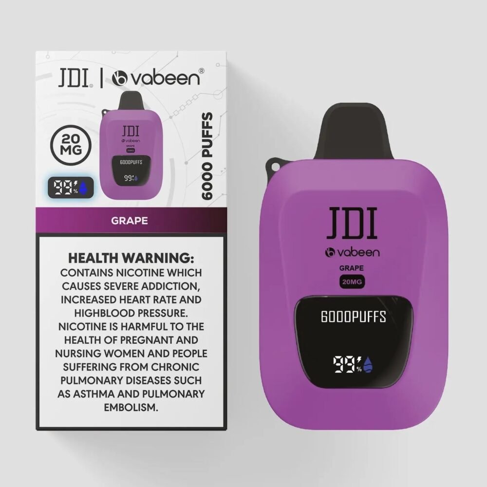 JDI Vabeen Grape 6000 Puffs