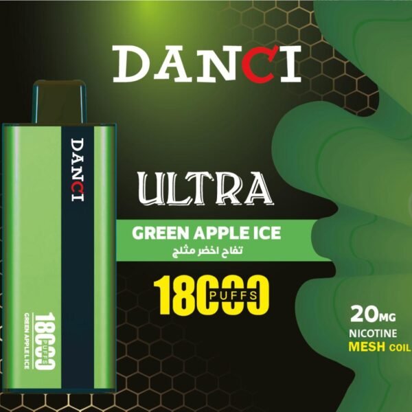 DANCI ULTRA Green Apple Ice