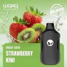 waka smash 15000 puffs 2% nicotine strawberry kiwi