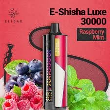 Elfbar Shisha 30000 puffs raspberry mint 3% nicotine