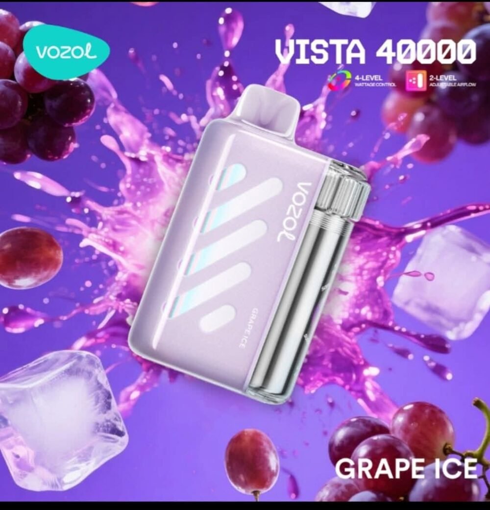 vozol vista grape ice 40k