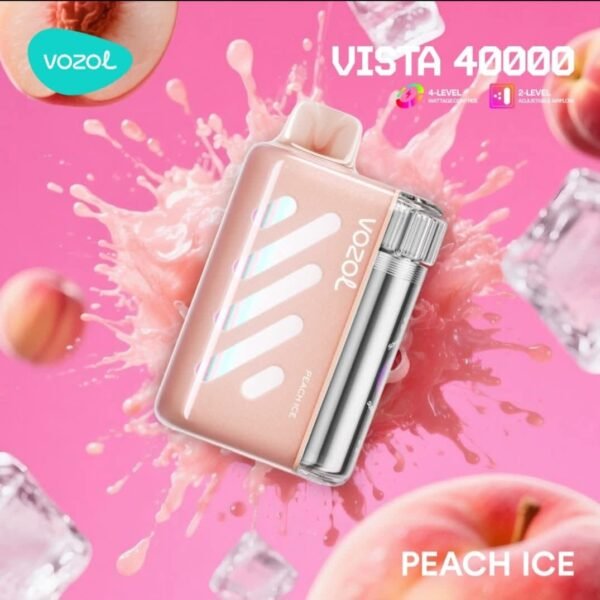 vozol vista peach ice 40k