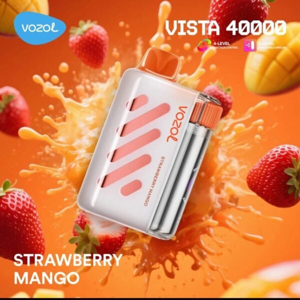 vozol vista 40k 5%nicotine strawberry mango